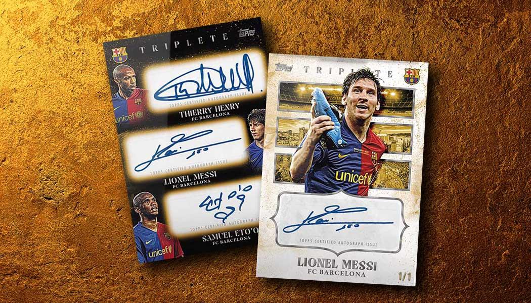 2024 Topps FC Barcelona Triplete 2008-09 Checklist and Details