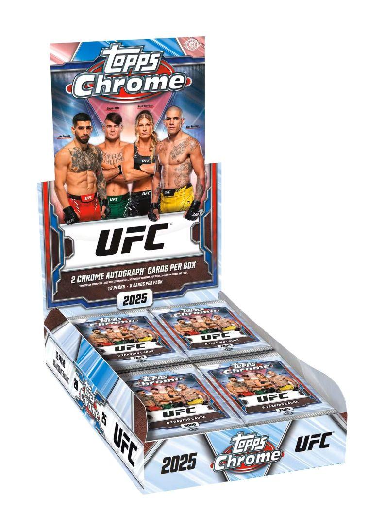 2025 Topps Chrome UFC Details