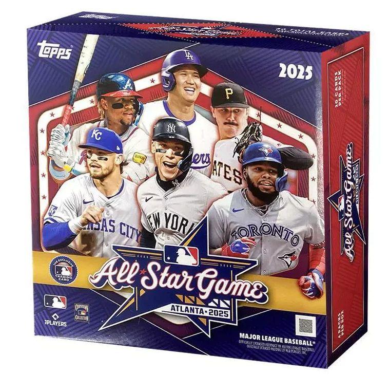 2025 Topps All-Star Game Mega Box Baseball Checklist, Team Set Lists and Details