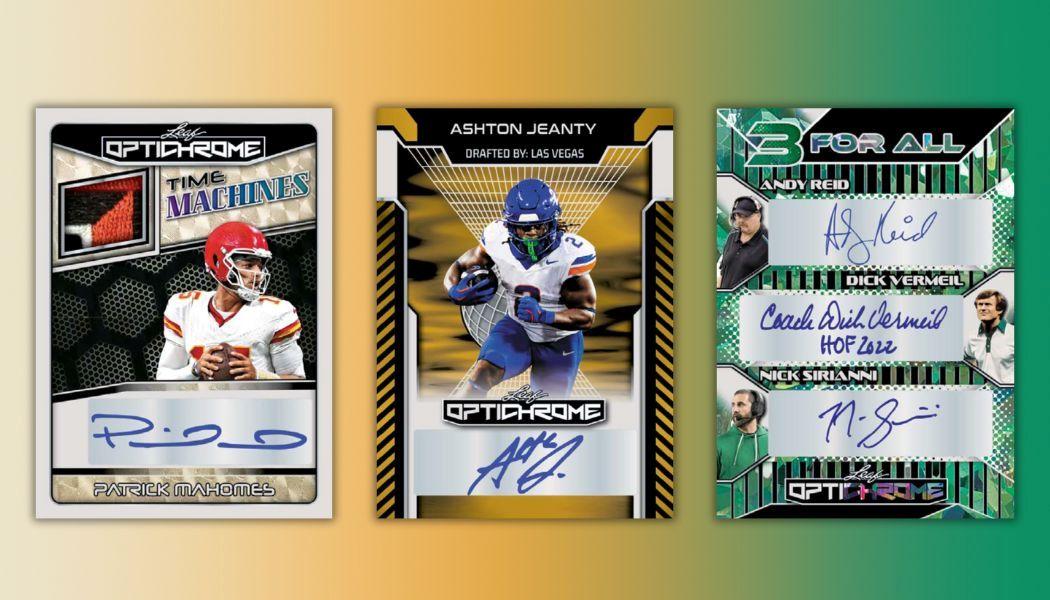 2025 Leaf Optichrome Football Checklist and Details