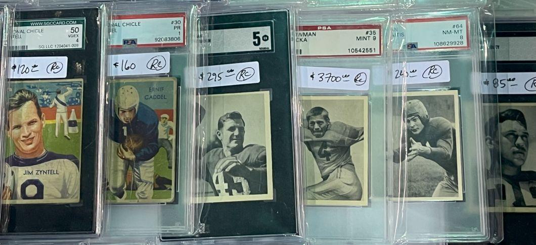 Rare Vintage Football Cards at the National Sports Collector Convention