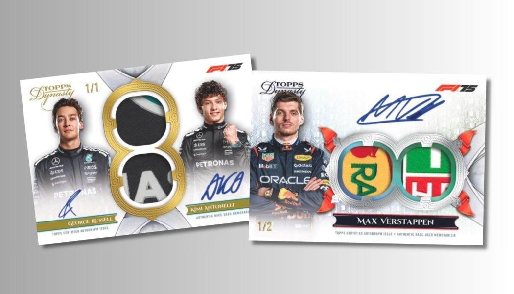 2025 Topps Dynasty Formula 1 Racing Checklist and Details