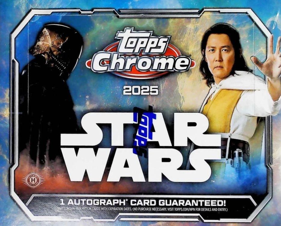 2025 Topps Chrome Star Wars Checklist and Details