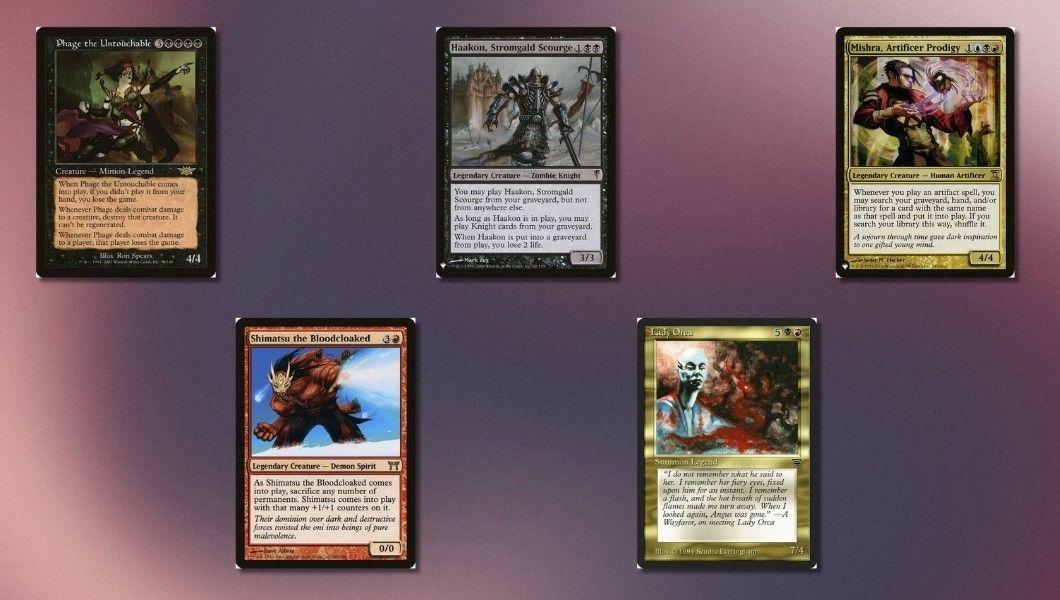 The Top Five Weakest Magic: The Gathering Commanders of All Time