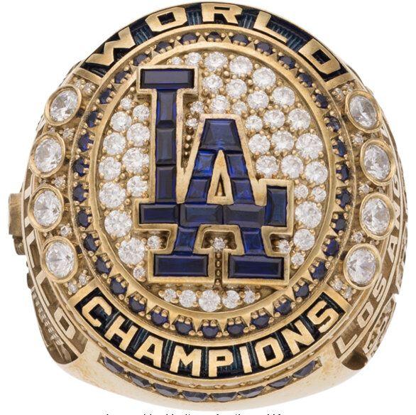 Beautiful 2024 Los Angeles Dodgers World Series Ring Up for Auction