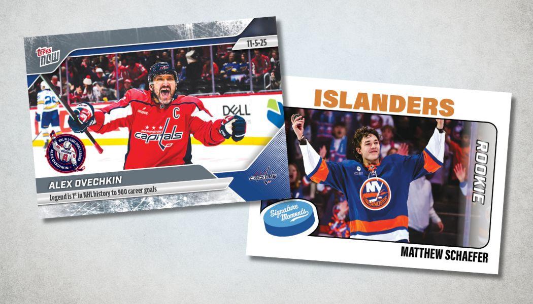 2025-26 Topps Now Hockey Checklist, Team Set Lists and Details