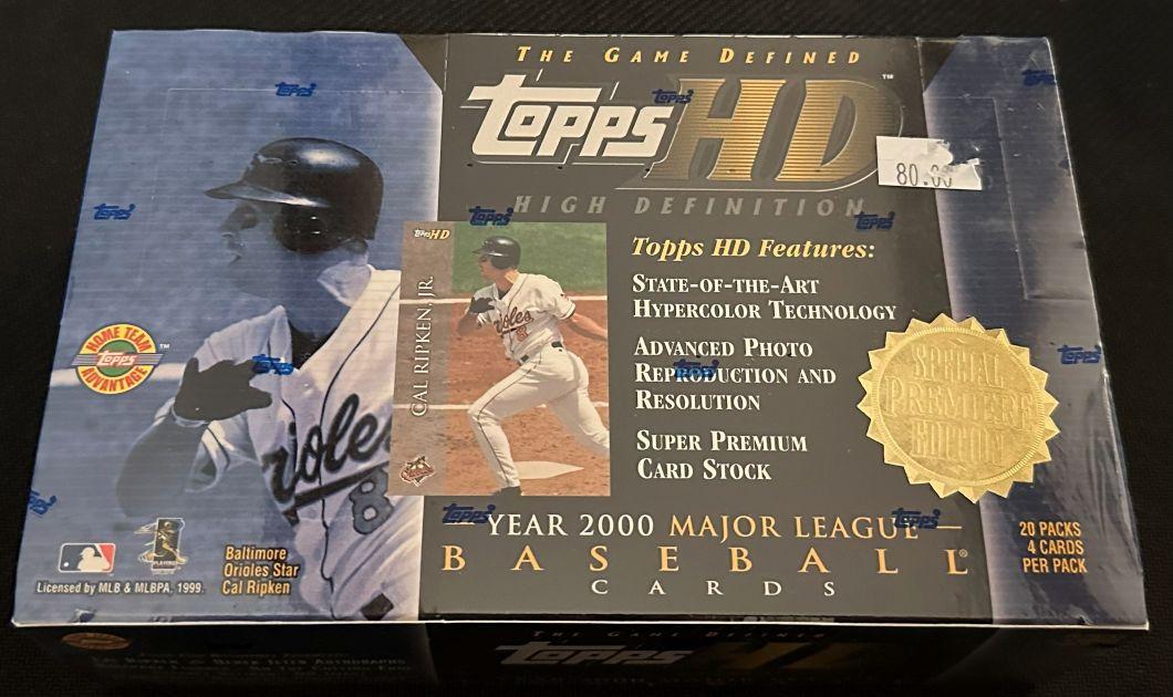 Cheap Wax Wednesday Box Breaks: 2000 Topps HD Baseball