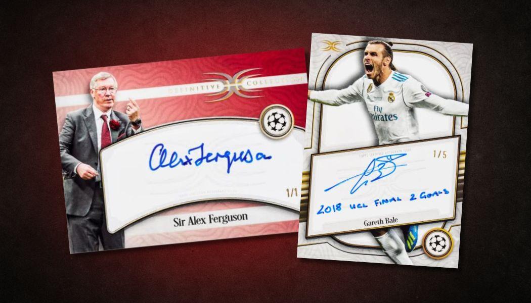 2024-25 Topps Definitive Collection UEFA Club Competitions Soccer Details