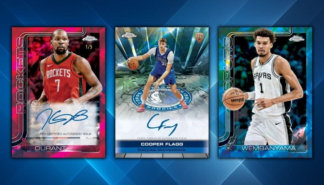 2025-26 Topps Chrome Sapphire Basketball Checklist, Team Set Lists and Details