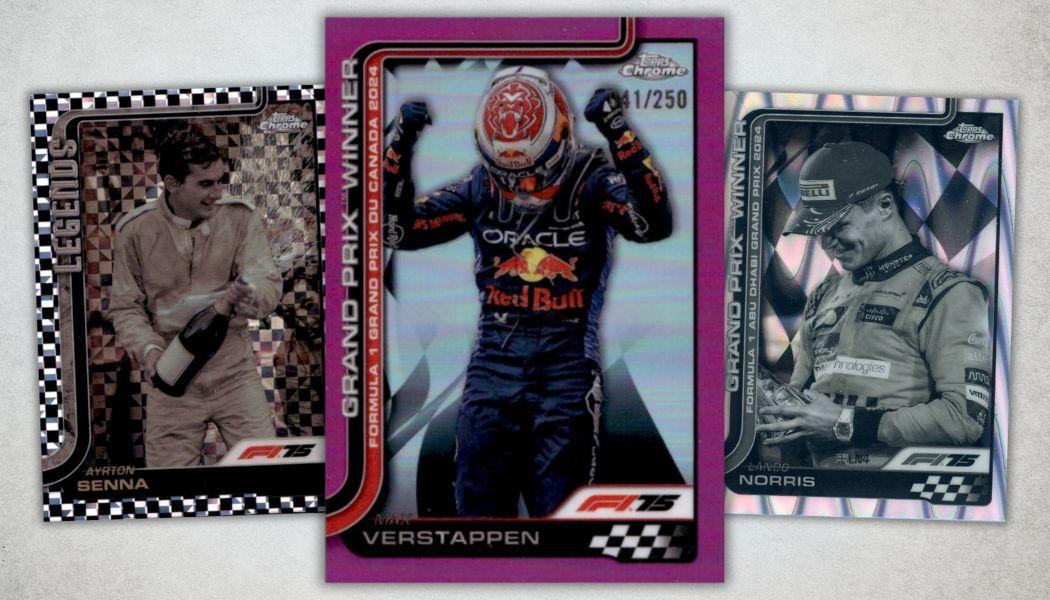 2025 Topps Chrome Formula 1 Parallel Guide and Image Gallery