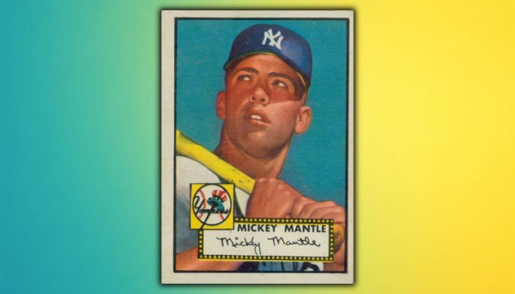 Topps to Insert 1952 Topps Mickey Mantle Buyback Card in 2026 Topps Baseball