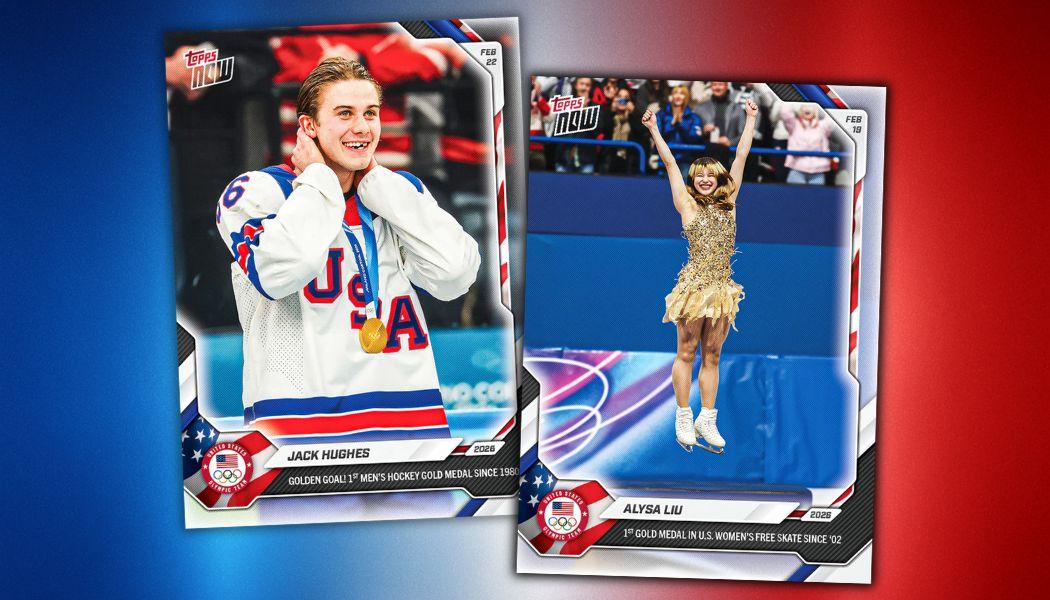 2026 Topps Now Team USA Milano Cortina Olympics Checklist and Details