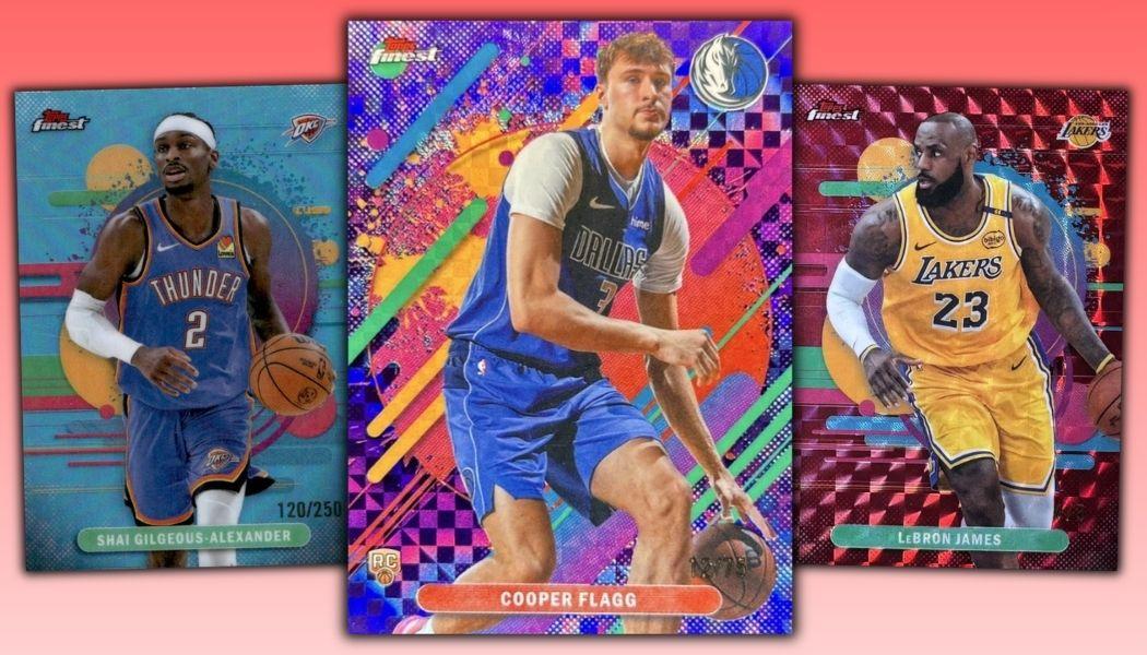 2025-26 Topps Finest Basketball Parallel Guide and Image Gallery