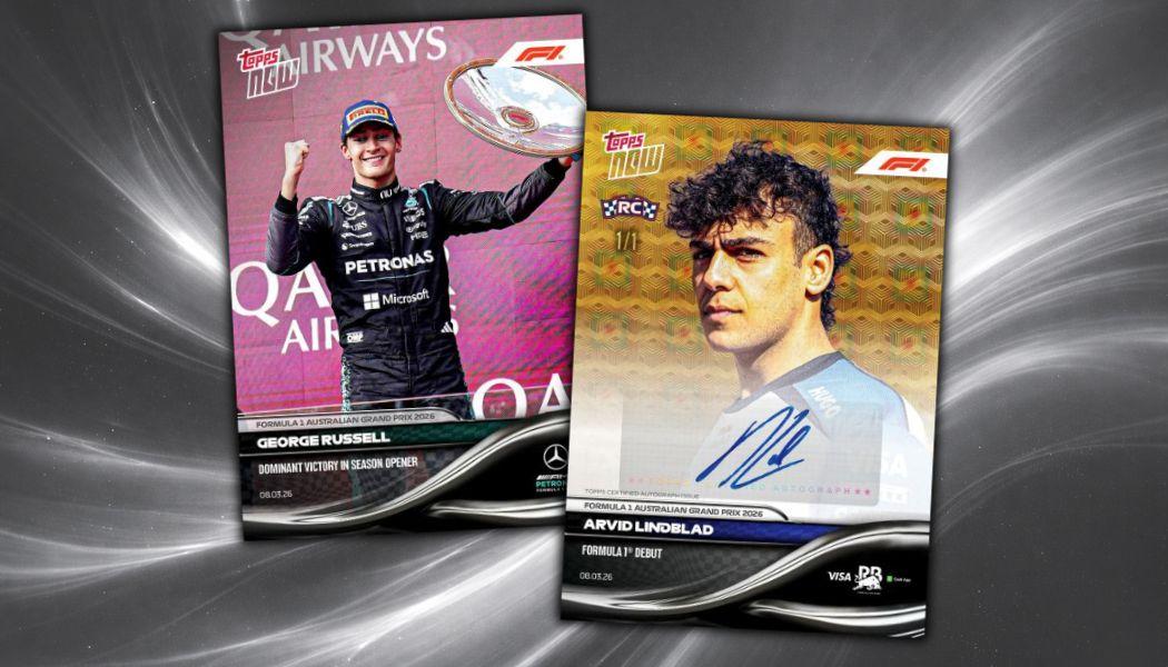 2026 Topps Now Formula 1 Checklist and Details