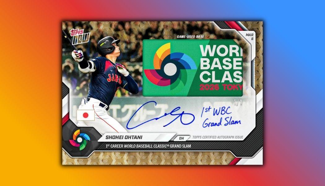 2026 Topps Now World Baseball Classic Checklist and Details