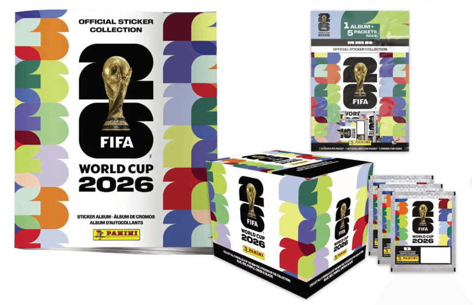 2026 Panini FIFA World Cup Sticker Collection Details