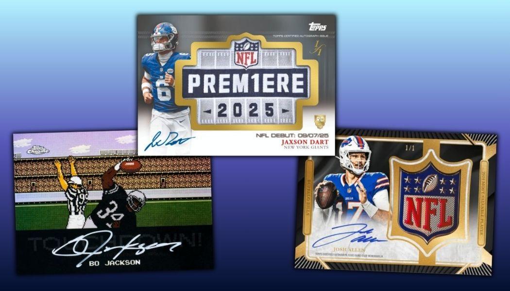 2025 Topps Chrome Football Checklist, Team Set Lists and Details