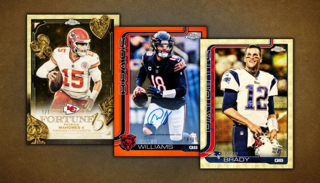 2025 Topps Chrome Football Checklist, Team Set Lists and Details