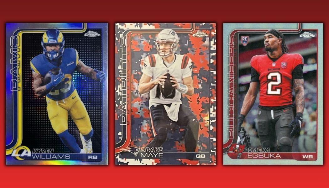 2025 Topps Chrome Football Variations Guide