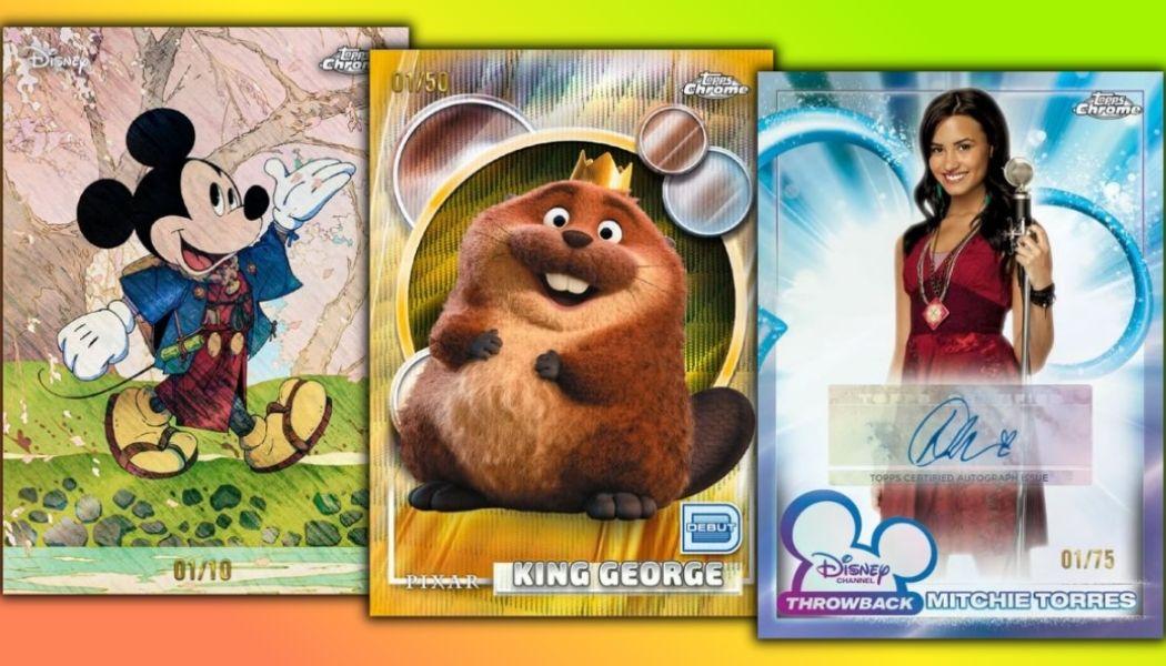 2026 Topps Chrome Disney Details