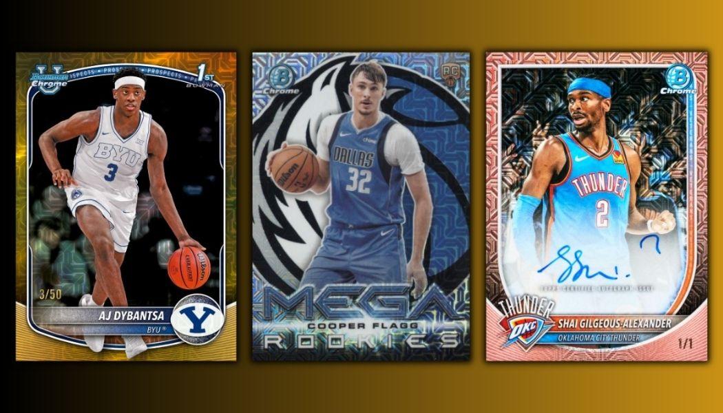 2025-26 Bowman Mega Box Basketball Checklist and Details