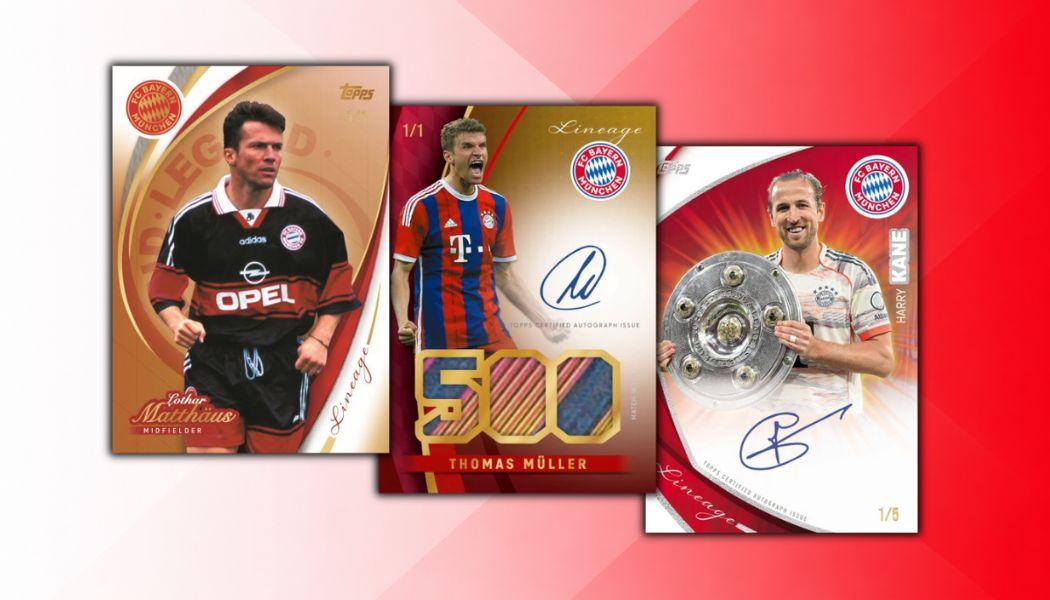 2025-26 Topps Lineage FC Bayern München Soccer Checklist and Details