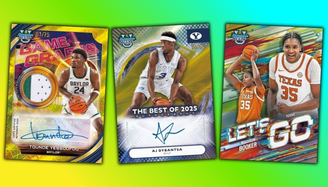 2025-26 Bowman Best University Basketball Checklist, Team Set Lists and Details