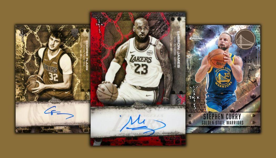 2025-26 Topps Chrome x Cactus Jack Basketball Checklist, Team Set Lists and Details