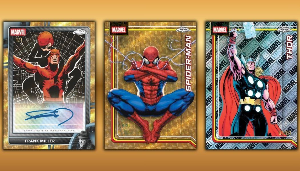 2026 Topps Chrome Marvel Comics Details