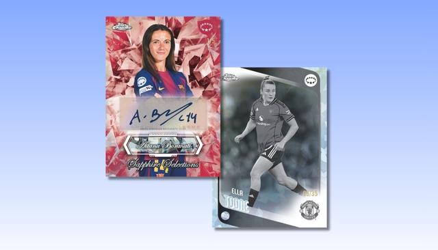 2025-26 Topps Chrome Sapphire UEFA Women's Champions League Soccer Checklist, Team Set Lists and Details