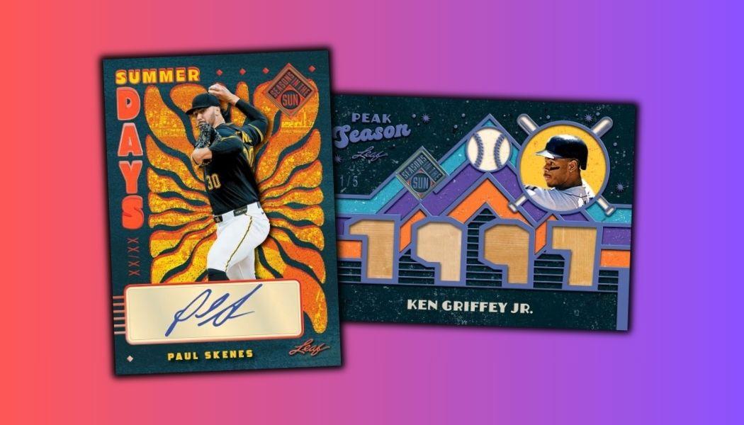 2026 Leaf Seasons in the Sun Baseball Checklist and Details