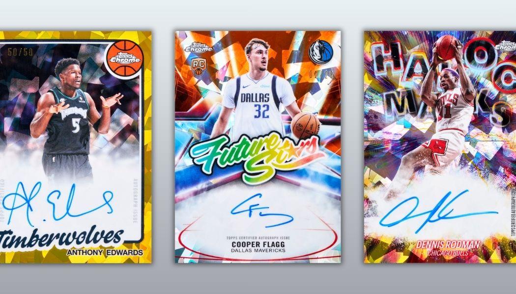 2025-26 Topps Chrome Update Sapphire Basketball Details