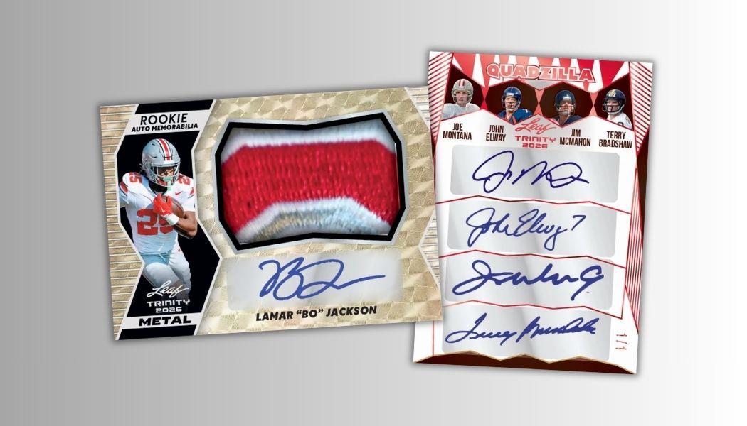 2026 Leaf Trinity Football Checklist and Details
