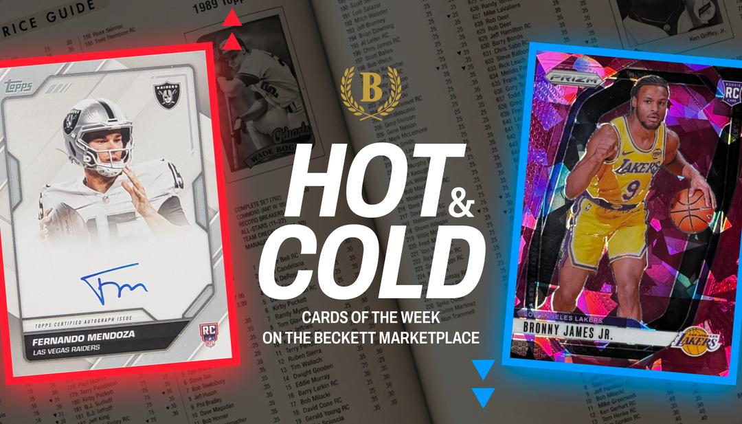 Beckett Sports Cards Hot/Cold List for the Week of August 24, 2026