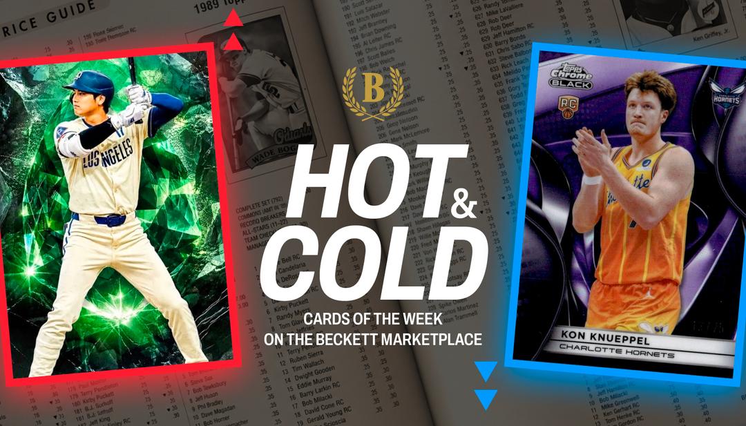 Beckett Sports Cards Hot/Cold List for the Week of August 31, 2026