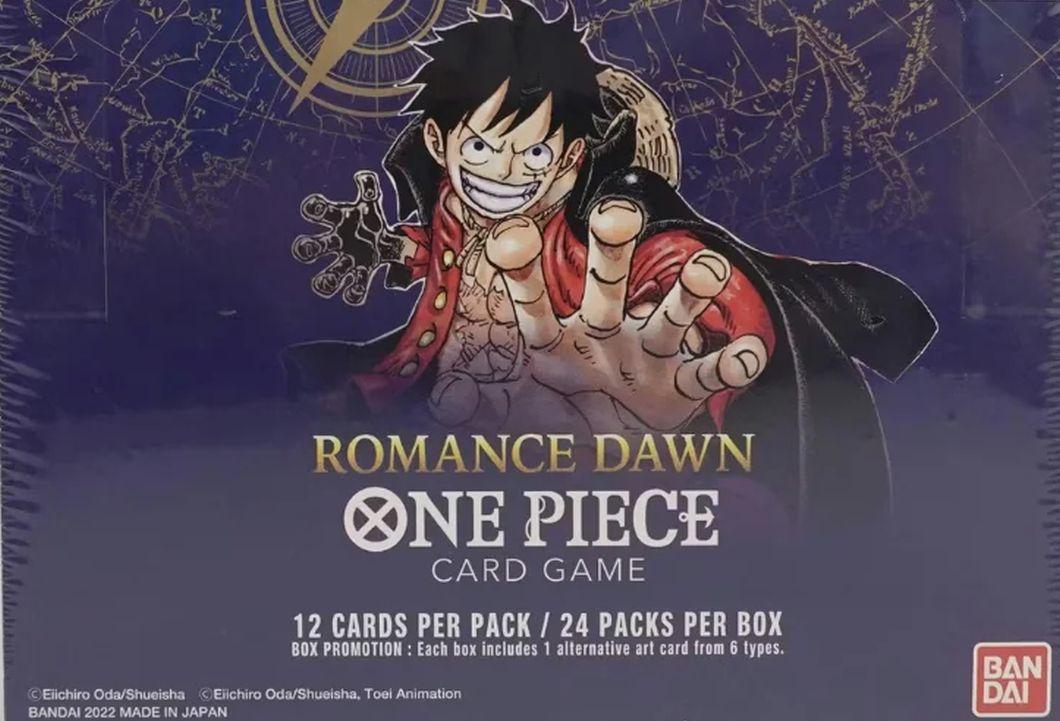 Current Market Valuations for 2022 One Piece Romance Dawn TCGs